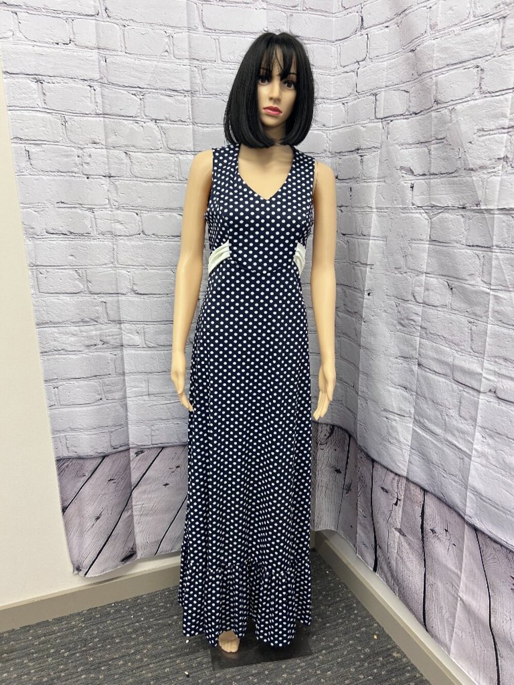 Vintage 1970 Polka Dot Perfection Dress